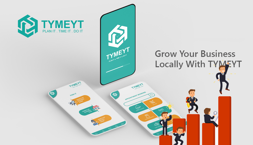 grow your business locally with TYMEYT